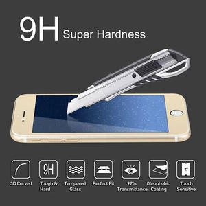 For Apple iPhone 7 6& Plus 3D Full Coverage Tempered Glass Film Screen Protector - Picture 1 of 47