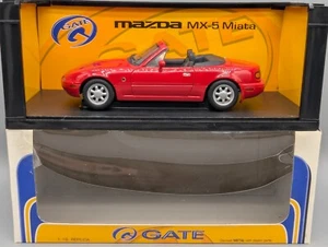 Maquetas de coches 1:18 Gate Gateway Europe Mazda MX-5 Miata LH Drive rojo en embalaje original - Imagen 1 de 14