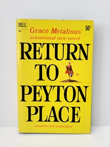 Return to Peyton Place von Grace Metalious Dell Erstdruck 1960 angegeben PB - Bild 1 von 6