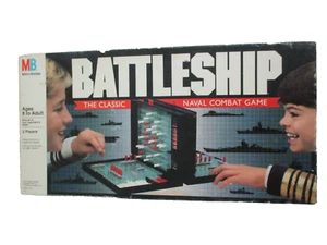 Vintage 1990 Milton Bradley Schlachtschiff der klassische Marinekampf Brettspiel - Bild 1 von 7