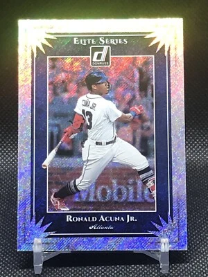 2019 Donruss Elite Series Diamond #1 Ronald Acuna Jr. - Image 1 of 2