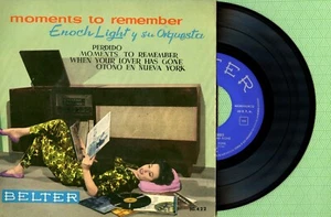 ENOCH LIGHT / Moments to remember / BELTER 50.422 Press Spain 1961 EP VG - Picture 1 of 5