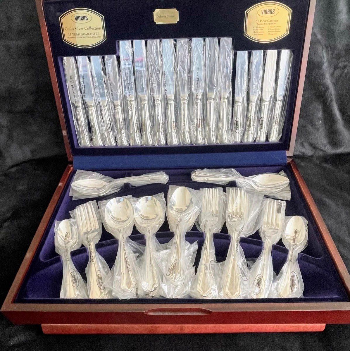 Viners Cutlery Sets & Canteens with 58 Items in Set for sale | eBay UK