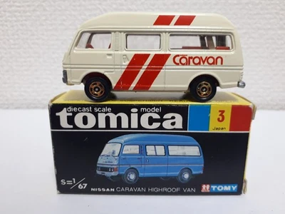 Tomica - No.3 Nissan Caravan Made In Japan - Image 1 of 4
