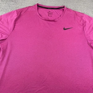 Nike Shirt Mens 2XL Pink Dri-FIT Nike Pro Standard Fit Athletic Training Tee - Picture 1 of 10