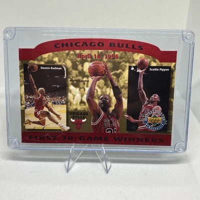 1996 Chicago Bulls 🏀 Джордан Пиппен Родман 🔥 70 победителей игр - Изображение 1 из 4