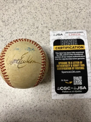 Balón firmado por Scott Erickson AL Rawlings JSA CM771 Foto 1 de 4