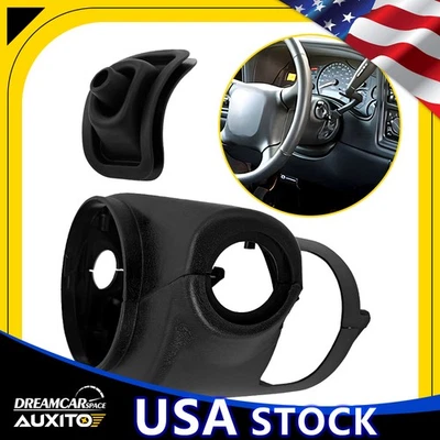 Cubierta de columna y ABS de bota de cambio para combo 99-06 Chevy Tahoe Suburban GMC Yukon XL Foto 1 de 4