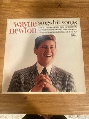 Wayne Newton 1964 Vinyl LP' Wayne Newton Sings Hit Songs' Capitol Records Promo - Image 1 of 4