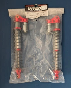 INTEGY C26803RED Billet Machined Piggyback Shocks for TRAXXAS X-MAXX 4x4 - Picture 1 of 2