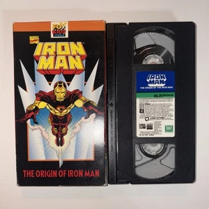 Marvel The Origin of Iron Man VHS 1997 Fox Kids Video Vintage - Foto 1 di 1