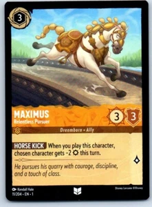 Tarjeta Maximus Relentless Pursuer 11/204 Disney Lorcana - Imagen 1 de 2