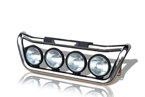 Grill Bar + Step Pads + Side LEDs For Renault C Range Standard Cab 2013+ Truck - Picture 1 of 11