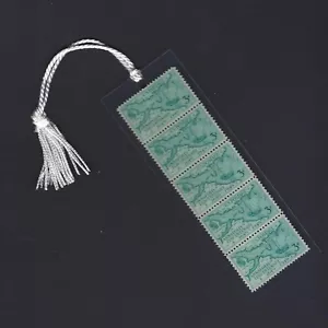 Annapolis - U.S. Naval Academy Vintage Set of 5 Stamps Bookmark Unique! - Picture 1 of 2