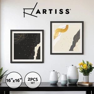 Artiss Photo Frame 2PCS Set Picture Frame Family Wall Art Work Display Frames - Picture 1 of 8