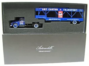 1956 FORD F600 Art Castor Transport CAR TRANSPORTER Carrier 1/43 Automodello - Picture 1 of 4