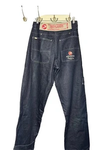 Y2K Pepe London Baggy Jeans Size 32 Patchwork Hip Hop Skater VTG 2000’s Vintage - Picture 1 of 11