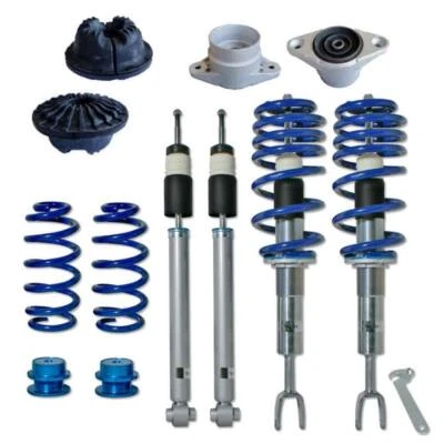 Juego de cojinetes de suspensión roscada BlueLine para Audi A4 8E B6 B7 Avant Cabrio Quattro - Imagen 1 de 4