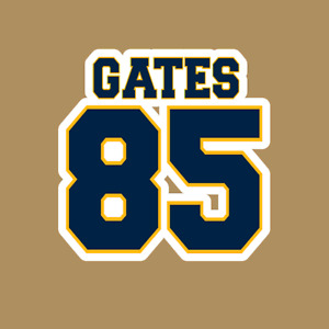 Antonio Gates San Diego Chargers Name and Number Sticker Decal