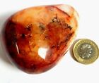 Large Carnelian Crystal Stone Passion Love Luck Success  166g 7.28x5.4x3.15cm