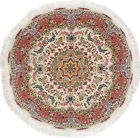 Täbriz Teppich Rug Carpet Tapis Tapijt Tappeto Alfombra Orient Perser Art Round