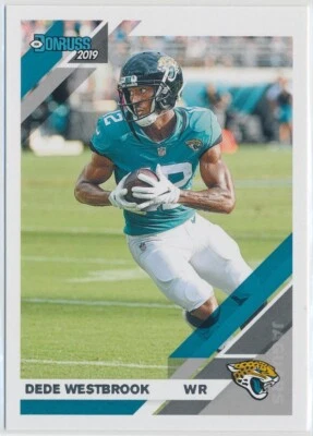 Dede Westbrook - Jacksonville Jaguars - 2019 Donruss Football - Base - #123 - Image 1 of 2