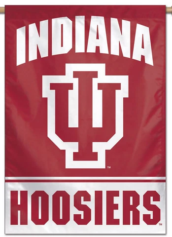 INDIANA HOOSIERS Official NCAA Team 28x40 WALL BANNER Cover
