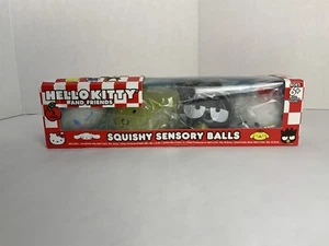 Sanrio Hello Kitty & Freinds SQUISHY SENSORY BALLS Set Of 4 AGES 6+ NEW 2024 - Picture 1 of 8