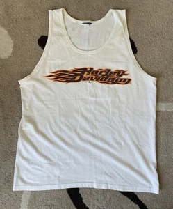 Vintage Harley Davidson Shirt Mens L Tank Top Motorcycle California 90s RARE - Picture 1 of 6