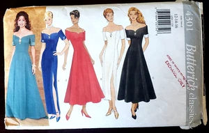 Butterick Sewing Pattern 4301 Misses Formal Dress Size 12 14 16 UNCUT 1995 - Picture 1 of 5