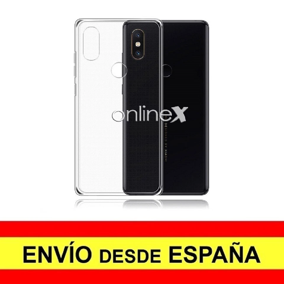 Funda Silicona para XIAOMI MI MIX 2s Protector Transparente TPU a3618 - Imagen 1 de 4