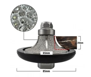 Diamond Bullnose / Profile Wheel - B2065 - Tilers Tiling Tools - Picture 1 of 1