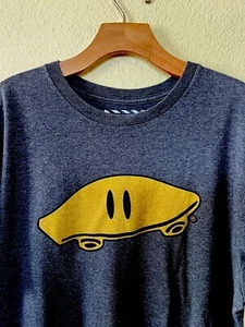 Patineta VANS Personalizada Smiley Cara Fuera de Pared Para Hombre Gris Talla L - Imagen 1 de 4