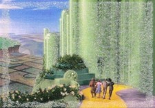 THE WIZARD OF OZ MOVIE SERIES II 2 2007 BREYGENT MAGICAL PLACES INSERT CARD MP8