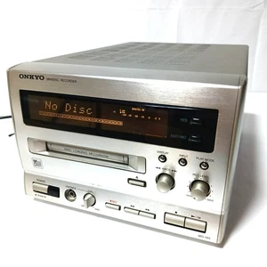 ONKYO Mini Disc Recorder Player MD-185 Tested Working from Japan AG067T - Picture 1 of 15
