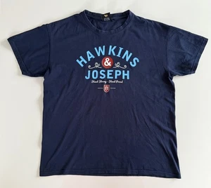 Hawkins & Joseph T-Shirt Gr. XL Navy Marine Blau Subway (Fußball Ultra England) - Bild 1 von 2