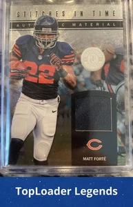 2012 Panini Totally Certified #9 Matt Forte Stitches in Time #/99 - Picture 1 of 2