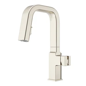 Pfister GT572-VRV Verve 1.8 GPM 1 Hole Pull Down Bar Faucet - - Nickel - Picture 1 of 12