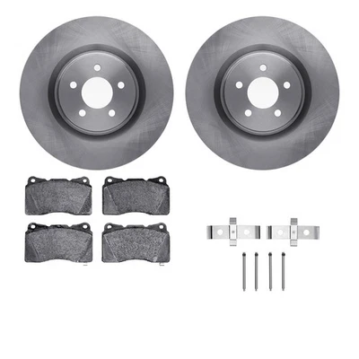 For Ford Mustang 07-14 R1 Concepts Front Brake Kit w Euro Ceramic Pads - Imagem 1 de 4