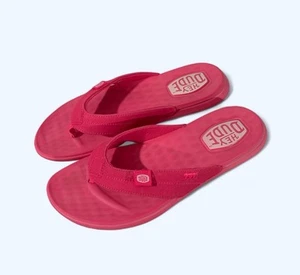 Hey Dude Christi Flip Flop Electric Pink WOMENS SIZE 10 - Picture 1 of 5