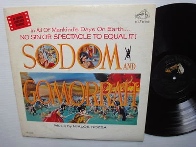 SODOM & GOMORRAH Soundtrack LP Miklos Rozsa MONO - Image 1 of 2