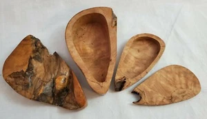 Caja de almacenamiento en una caja madera burl hecha a mano única en su clase  - Imagen 1 de 12