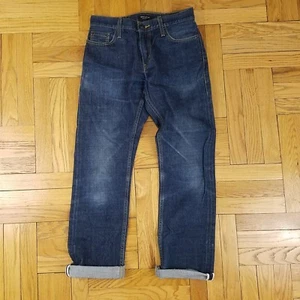 Men's Adam Levine The Patriot Selvedge Jeans Size W30 x L32 Dark Denim Wash - Picture 1 of 8