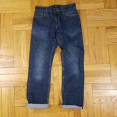 Men's Adam Levine The Patriot Selvedge Jeans Size W30 x L32 Dark Denim Wash - Image 1 of 4