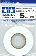 Tamiya 87177 - Masquage Ruban pour Courbes - 1 Rouleau 5mm Large X 20m Long -