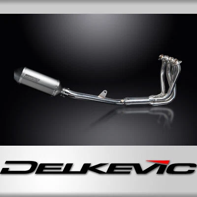 Silenciador escape completo Honda CBR1100XX Blackbird 96-09 4-1 10" X-Oval titanio Foto 1 de 4