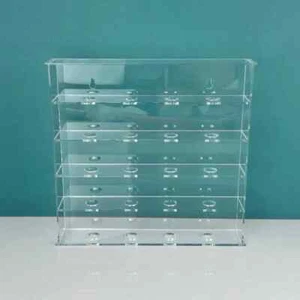 Estante de exhibición de pelotas de golf soporte de gabinete de montaje en pared equipo de colección duradero - Imagen 1 de 11