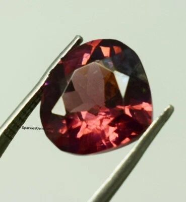 11.00 Ct Natural Certified Red Almandin pyrope Garnet PEAR Cut Loose Gemstone - Image 1 of 4