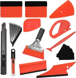 ValueMax 10PC Window Tint Tools Kit Car Film Tinting Scraper Squeegee Wrap Set - Imagen 1 de 9