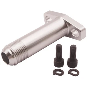 Aluminium Turbo Ölablauf Rücklauf Flanschverlängerung AN10 für Garrett GT28 GT30 GT35 - Bild 1 von 10